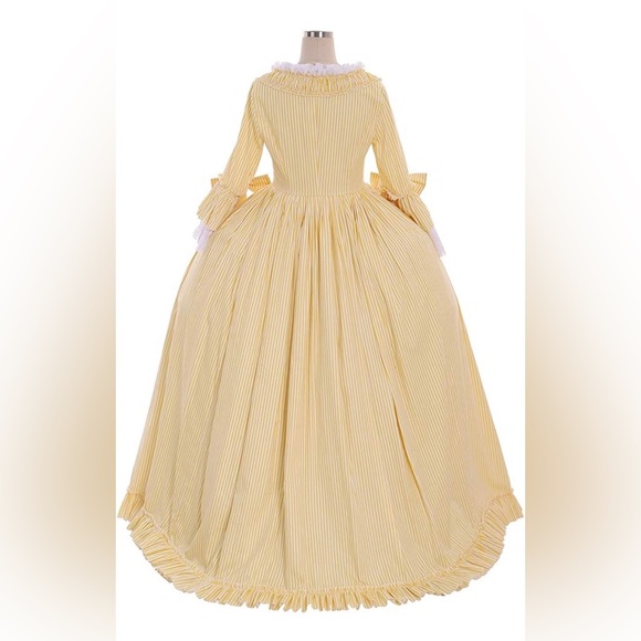 Cosplay Rococo Women's Colonial Georgian Marie Antoinette 18th Century Rococo - Picture 4 of 11
